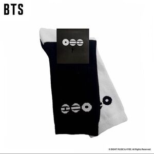 BTS 2pk Socks Set - Black and Gray (Target Exclusive)